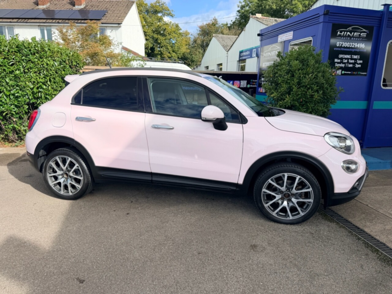 2017 Fiat 500x 1.6 Multijetii Cross Plus SUV 5dr Diesel Manual Euro 6 (s/s) (120 Ps) in Pink — image 1