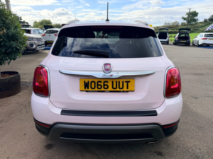 2017 Fiat 500x 1.6 Multijetii Cross Plus SUV 5dr Diesel Manual Euro 6 (s/s) (120 Ps) in Pink — image 3