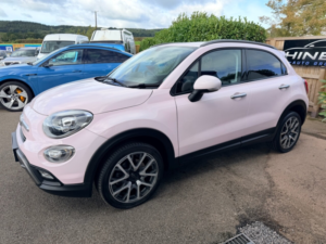 2017 Fiat 500x 1.6 Multijetii Cross Plus SUV 5dr Diesel Manual Euro 6 (s/s) (120 Ps) in Pink — image 5