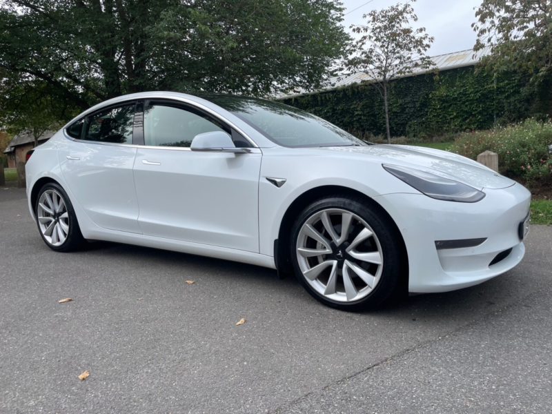 2019 Tesla Model 3 (dual Motor) Long Range Saloon 4dr Electric Auto 4wde (346 Ps) in White — image 1