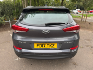 2017 Hyundai Tucson 1.7 Crdi Blue Drive Se Nav SUV 5dr Diesel Manual Euro 6 (s/s) (116 Ps) in Grey — image 5
