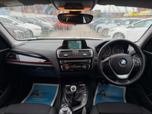 2016 BMW 1 Series 1.5 116d Sport Euro 6 (s/s) 5dr in White — image 2