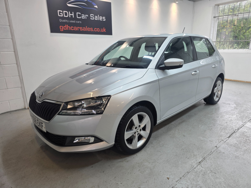 2018 Skoda Fabia 1.0 Tsi Se L Hatchback 5dr Petrol Manual Euro 6 (s/s) (95 Ps) in Silver — image 1