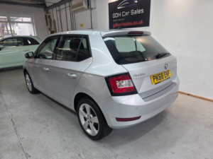 2018 Skoda Fabia 1.0 Tsi Se L Hatchback 5dr Petrol Manual Euro 6 (s/s) (95 Ps) in Silver — image 3