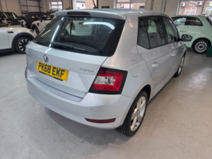 2018 Skoda Fabia 1.0 Tsi Se L Hatchback 5dr Petrol Manual Euro 6 (s/s) (95 Ps) in Silver — image 5