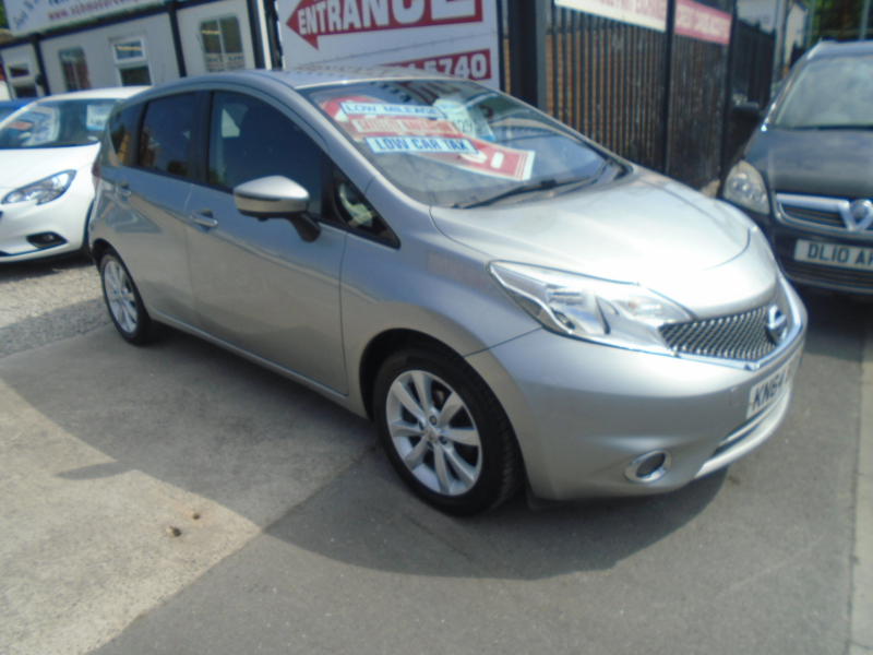 2015 Nissan Note 1.5 Dci Tekna Hatchback 5dr Diesel Manual Euro 5 (s/s) (90 Ps) in Silver — image 1