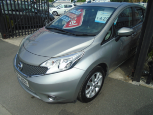 2015 Nissan Note 1.5 Dci Tekna Hatchback 5dr Diesel Manual Euro 5 (s/s) (90 Ps) in Silver — image 3