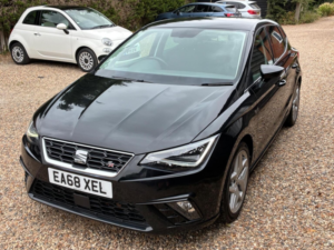2018 SEAT Ibiza 1.0 Tsi Fr Euro 6 (s/s) 5dr Gpf in Black — image 3
