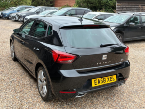 2018 SEAT Ibiza 1.0 Tsi Fr Euro 6 (s/s) 5dr Gpf in Black — image 4
