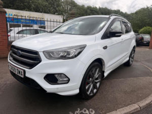 2019 Ford Kuga 2.0 Tdci Ecoblue St-Line Edition Euro 6 (s/s) 5dr in White — image 3