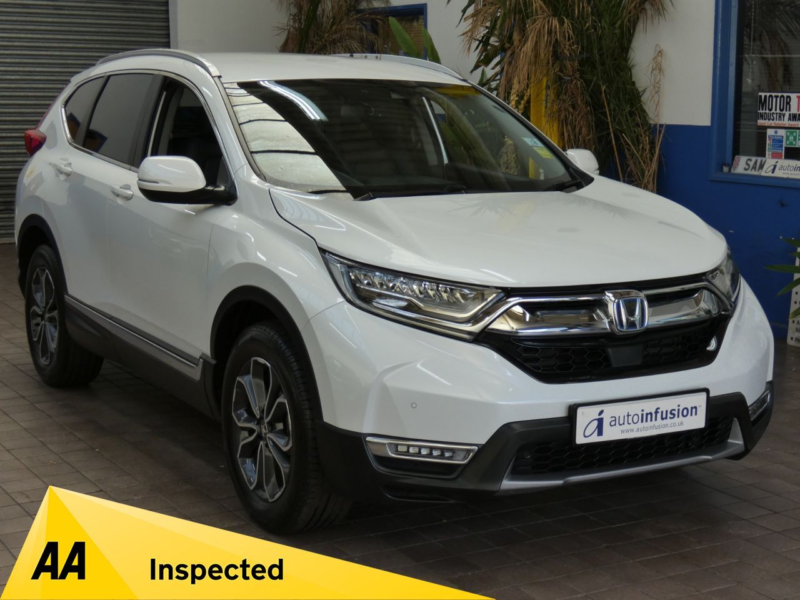 2023 Honda Cr-V 2.0 H I-Mmd Sr SUV 5dr Petrol Hybrid Ecvt 4WD Euro 6 (s/s) (184 Ps) in White — image 1