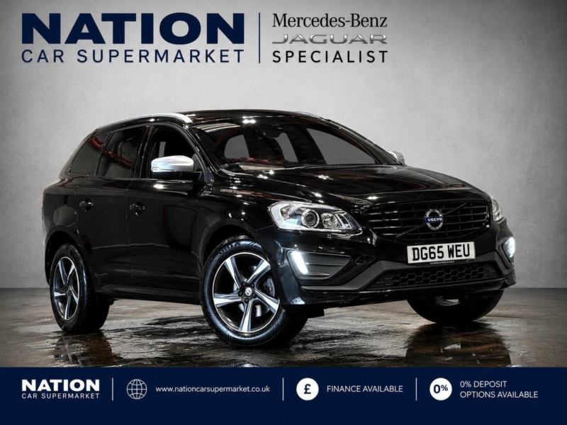 2015 Volvo Xc60 2.4 D5 R-Design Lux Nav Auto AWD Euro 6 (s/s) 5dr in Black — image 1