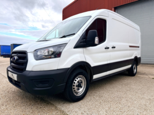2022 Ford Transit 2.0 350 Ecoblue Leader Panel Van 5dr Diesel Manual Fwd L3 H2 Euro 6 (s/s) (130 Ps) in White — image 3