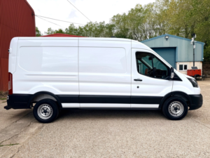 2022 Ford Transit 2.0 350 Ecoblue Leader Panel Van 5dr Diesel Manual Fwd L3 H2 Euro 6 (s/s) (130 Ps) in White — image 5