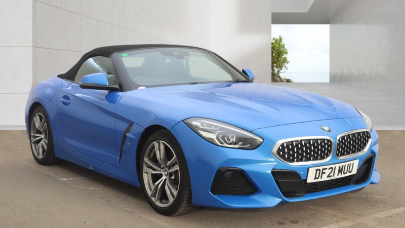 2021 BMW Z4 2.0 20i M Sport Convertible 2dr Petrol Auto Sdrive Euro 6 (s/s) (197 Ps) in Blue — image 1