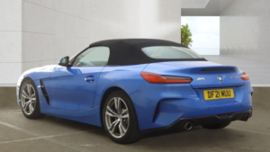 2021 BMW Z4 2.0 20i M Sport Convertible 2dr Petrol Auto Sdrive Euro 6 (s/s) (197 Ps) in Blue — image 3
