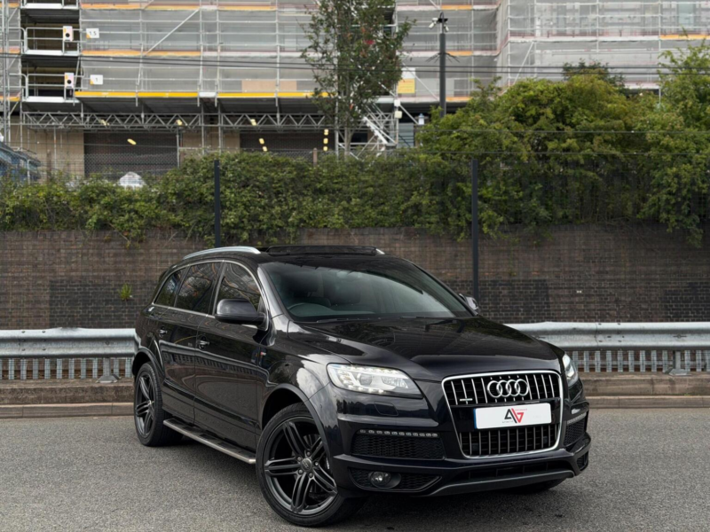 2015 Audi Q7 3.0 Tdi V6 S Line Plus Tiptronic Quattro Euro 5 (s/s) 5dr in Black — image 1