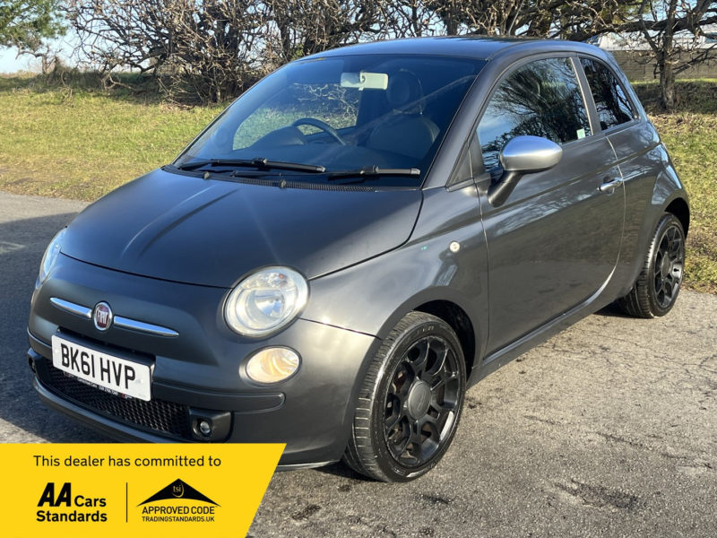 2011 Fiat 500 1.2 500 1.2 Blackjack in Black — image 1