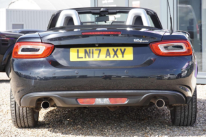 2017 Fiat 124 Spider 1.4 Multiair Lusso Plus Euro 6 2dr in Black — image 6