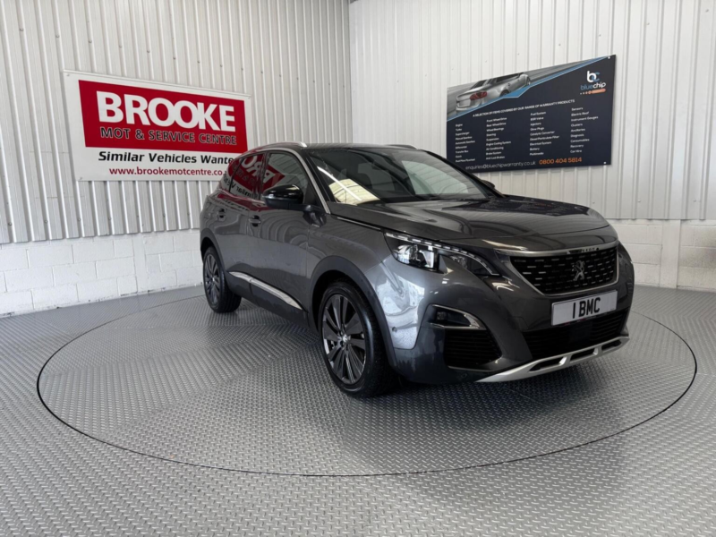 2019 Peugeot 3008 1.2 Puretech Gt Line Euro 6 (s/s) 5dr in Grey — image 1