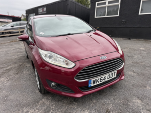 2014 Ford Fiesta 1.6 Tdci Econetic Titanium in Red — image 4