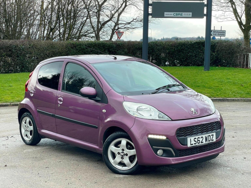 2012 Peugeot 107 1.0 12v Envy Euro 5 5dr in Purple — image 1
