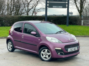 2012 Peugeot 107 1.0 12v Envy Euro 5 5dr in Purple — image 2