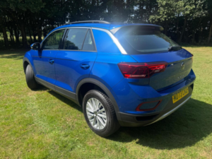 2023 Volkswagen T-Roc 1.0 Tsi Life Euro 6 (s/s) 5dr in Blue — image 4