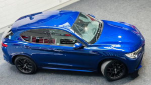 2021 Alfa Romeo Stelvio 2.0t Veloce Auto Q4 AWD Euro 6 (s/s) 5dr in Blue — image 2