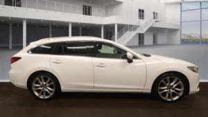 2014 Mazda Mazda6 2.2 Skyactiv-D Sport Nav Tourer Euro 6 (s/s) 5dr in White — image 6