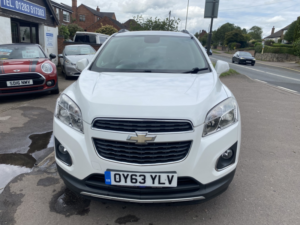 2013 Chevrolet Trax 1.4 T Lt 4x4 * Last Owner 10 Years * Service History * Half Leather * Reverse Camera * Privacy Glass in White — image 3