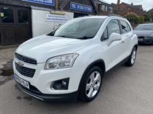 2013 Chevrolet Trax 1.4 T Lt 4x4 * Last Owner 10 Years * Service History * Half Leather * Reverse Camera * Privacy Glass in White — image 4