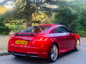 2015 Audi Tt 2.0 Tdi Ultra S Line in Red — image 4