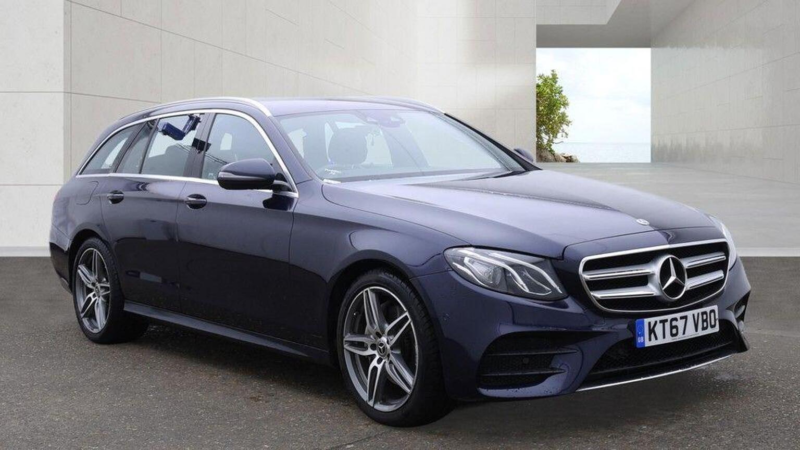 2018 Mercedes-Benz E Class 2.0 E220d Amg Line G-Tronic+ Euro 6 (s/s) 5dr in Blue — image 1