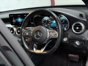 2019 Mercedes-Benz Glc 2.0 Glc300d Amg Line (premium) G-Tronic+ 4matic Euro 6 (s/s) 5dr in Black — image 3