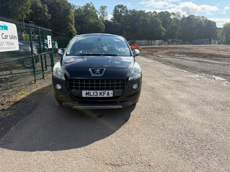 2013 Peugeot 3008 2.0 Hdi Allure SUV 5dr Diesel Auto Euro 5 (163 Ps) in Black — image 1