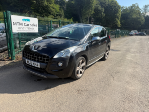 2013 Peugeot 3008 2.0 Hdi Allure SUV 5dr Diesel Auto Euro 5 (163 Ps) in Black — image 2