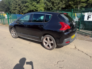 2013 Peugeot 3008 2.0 Hdi Allure SUV 5dr Diesel Auto Euro 5 (163 Ps) in Black — image 3