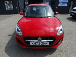 2022 Suzuki Swift 1.2 Dualjet Mhev Sz-L Euro 6 (s/s) 5dr in Red — image 2