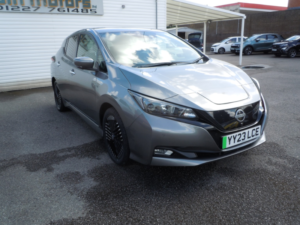 2023 Nissan Leaf 39kwh N-Connecta in Grey — image 2