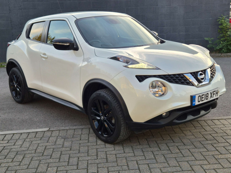 2018 Nissan Juke 1.2 Juke N-Connecta Dig-T 5dr in White — image 1