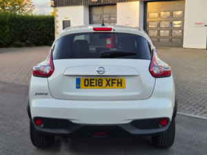 2018 Nissan Juke 1.2 Juke N-Connecta Dig-T 5dr in White — image 5