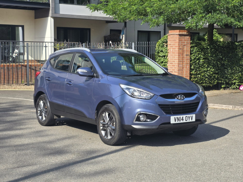 2014 Hyundai Ix35 1.7 Crdi Se SUV 5dr Diesel Manual Euro 5 (s/s) (nav) (115 Ps) in Blue — image 1