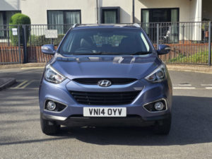 2014 Hyundai Ix35 1.7 Crdi Se SUV 5dr Diesel Manual Euro 5 (s/s) (nav) (115 Ps) in Blue — image 2