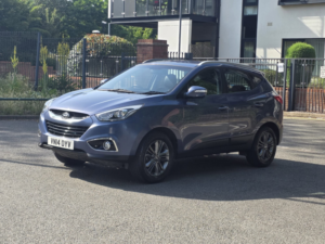 2014 Hyundai Ix35 1.7 Crdi Se SUV 5dr Diesel Manual Euro 5 (s/s) (nav) (115 Ps) in Blue — image 3
