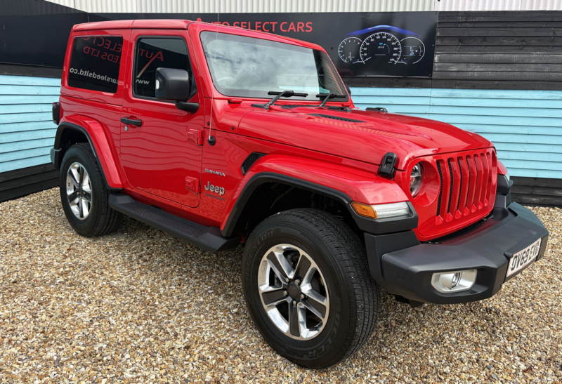 2019 Jeep Wrangler 2.0 Gme Sahara SUV 2dr Petrol Auto 4WD Euro 6 (s/s) (272 Ps) in Red — image 1