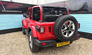 2019 Jeep Wrangler 2.0 Gme Sahara SUV 2dr Petrol Auto 4WD Euro 6 (s/s) (272 Ps) in Red — image 4