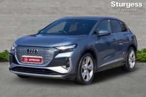 2023 Audi Q4 E-Tron 40 S Line Auto 5dr 82kwh in Blue — image 3