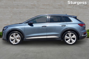 2023 Audi Q4 E-Tron 40 S Line Auto 5dr 82kwh in Blue — image 4