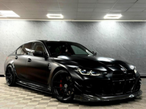 2022 BMW M3 3.0 Biturbo Competition Steptronic M Xdrive Euro 6 (s/s) 4dr in Satin Ppf Black Sapphire — image 4